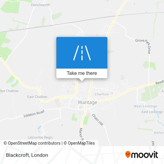 Blackcroft map