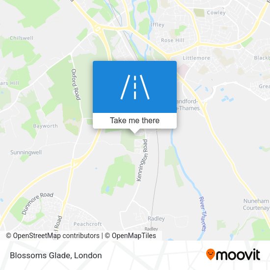 Blossoms Glade map