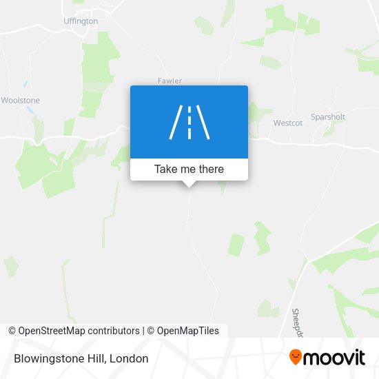 Blowingstone Hill map