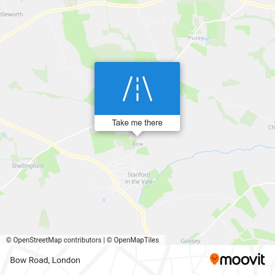 Bow Road map