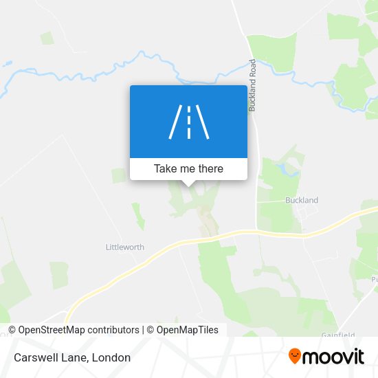Carswell Lane map