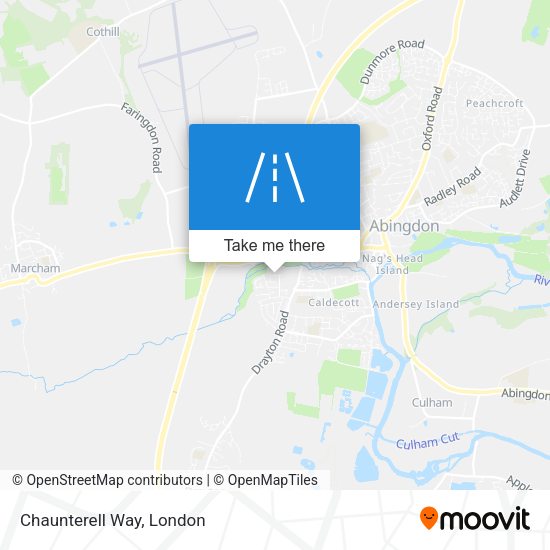 Chaunterell Way map