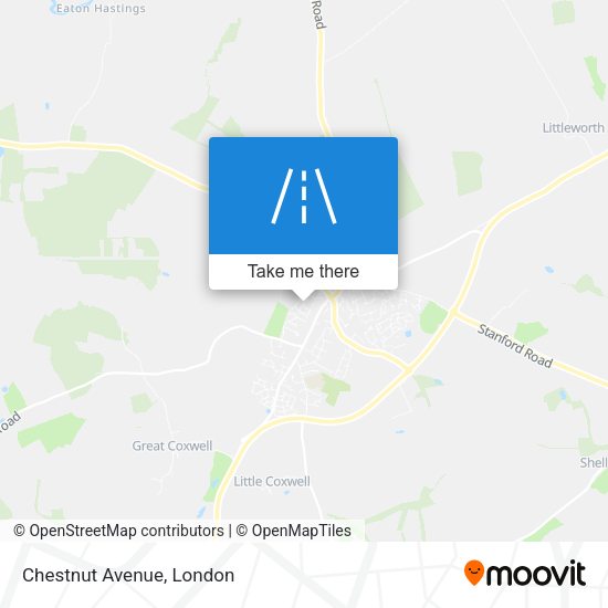 Chestnut Avenue map