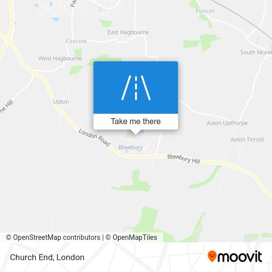 Church End map