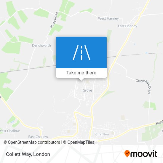 Collett Way map