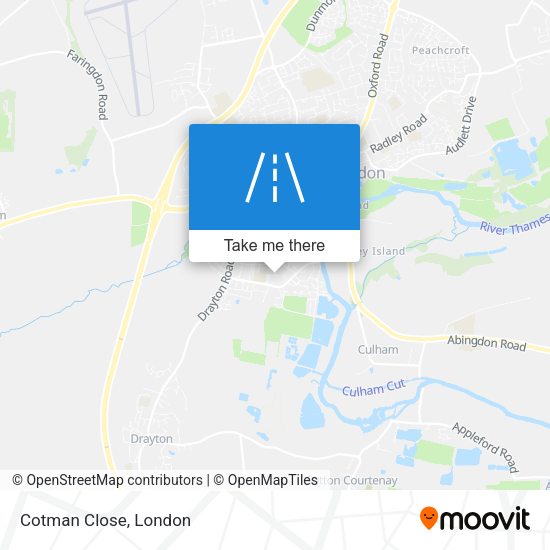 Cotman Close map