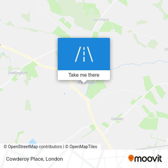 Cowderoy Place map