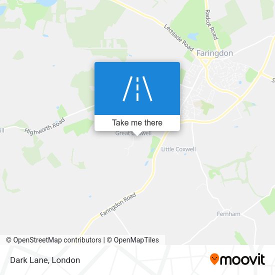 Dark Lane map