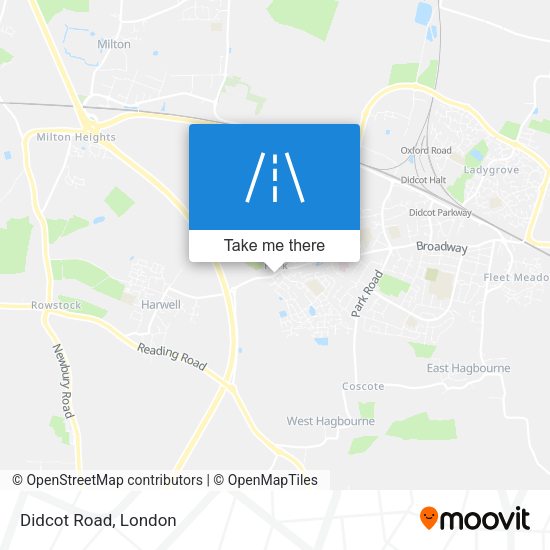 Didcot Road map