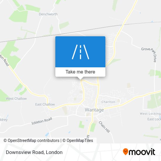 Downsview Road map