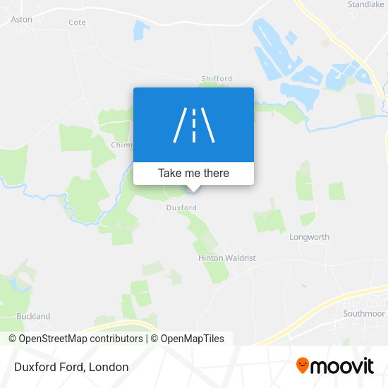 Duxford Ford map