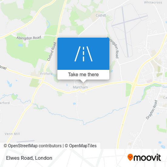 Elwes Road map