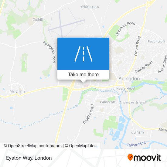 Eyston Way map