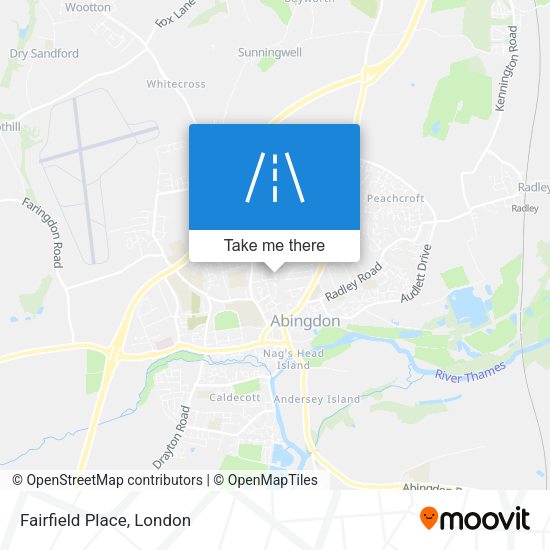 Fairfield Place map