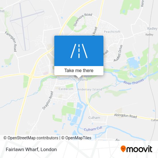 Fairlawn Wharf map