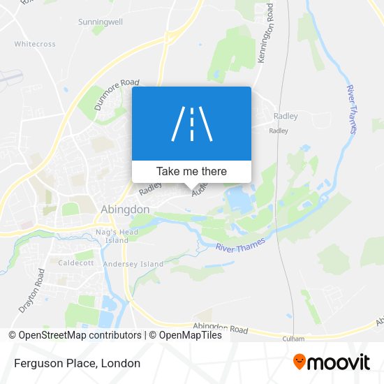 Ferguson Place map