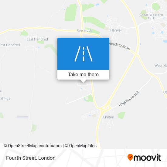 Fourth Street map