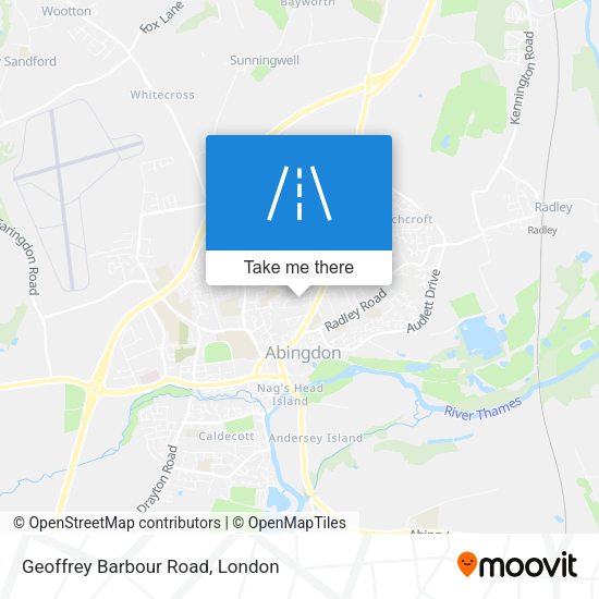Geoffrey Barbour Road map