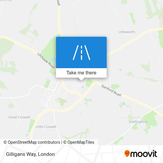 Gilligans Way map