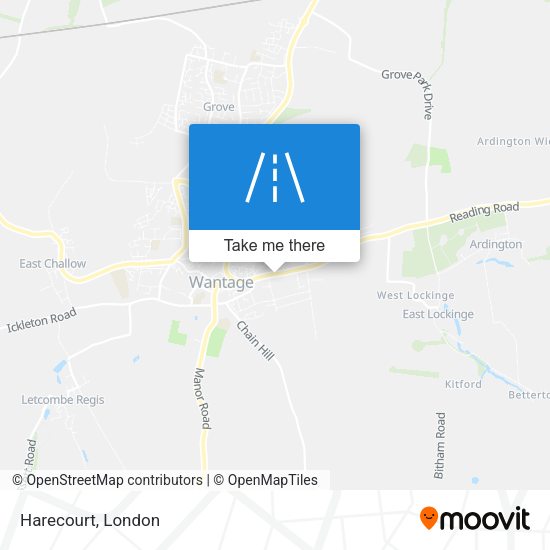 Harecourt map