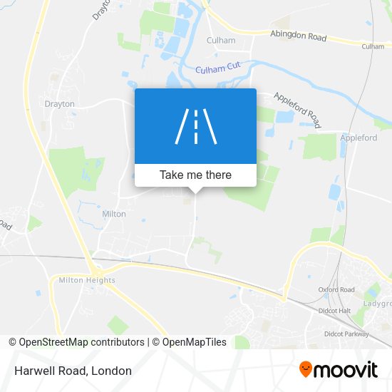 Harwell Road map