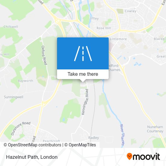Hazelnut Path map
