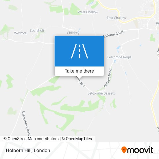 Holborn Hill map