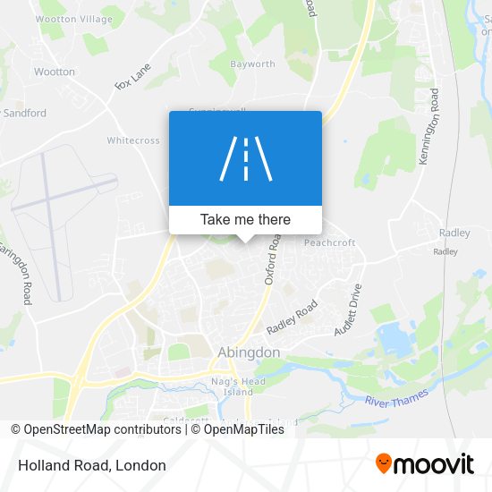 Holland Road map