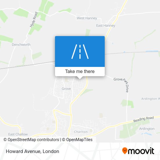 Howard Avenue map