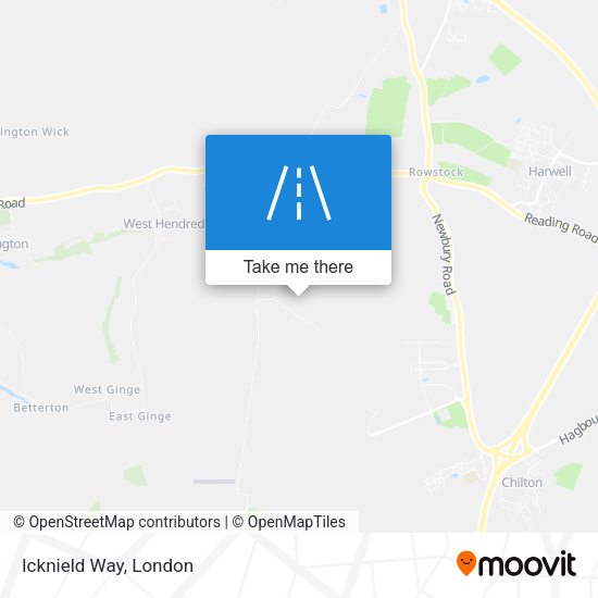 Icknield Way map