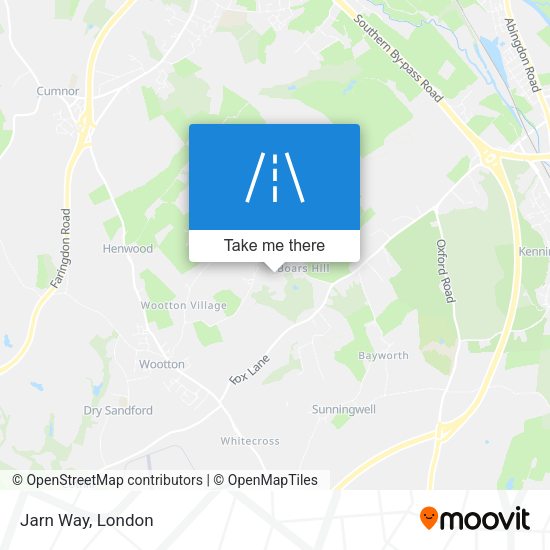 Jarn Way map