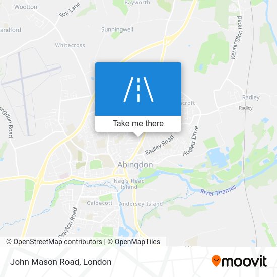 John Mason Road map