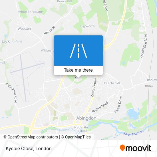 Kysbie Close map