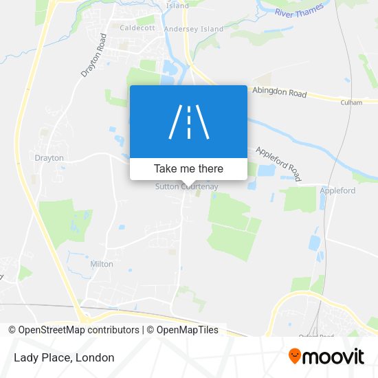 Lady Place map