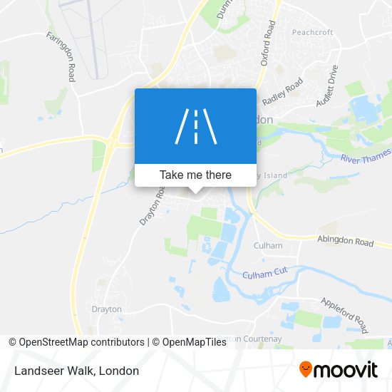 Landseer Walk map
