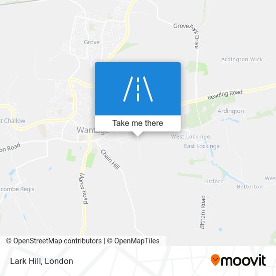 Lark Hill map
