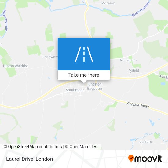 Laurel Drive map