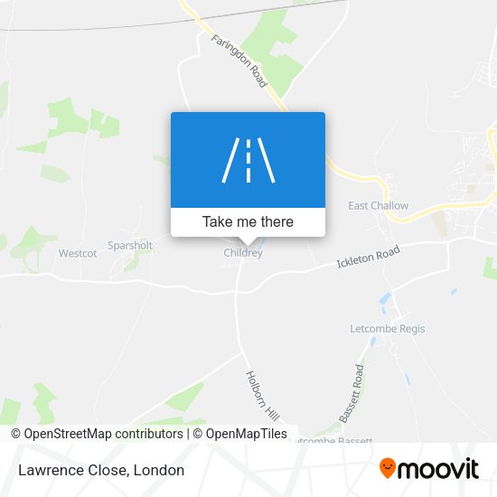 Lawrence Close map