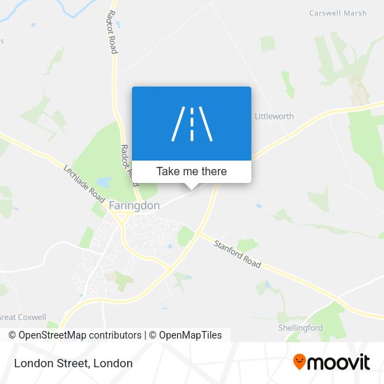 London Street map