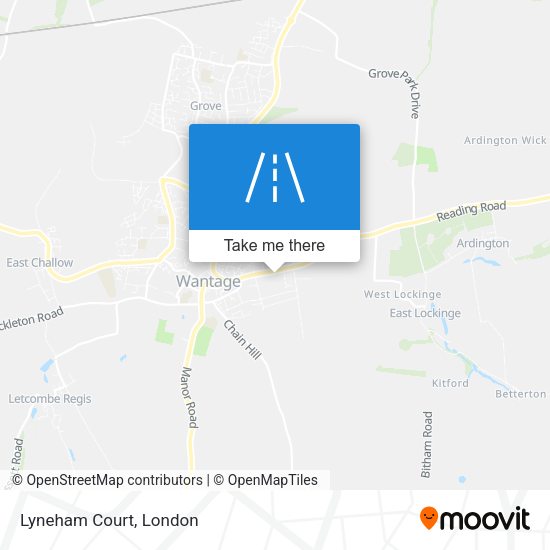 Lyneham Court map