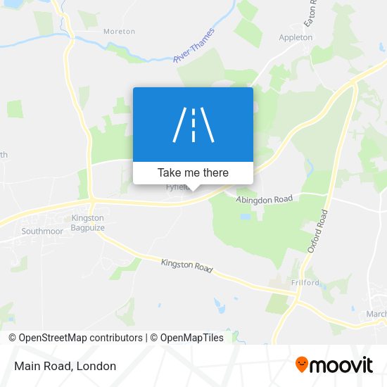 Main Road map