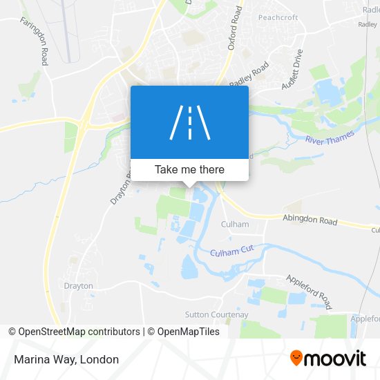 Marina Way map