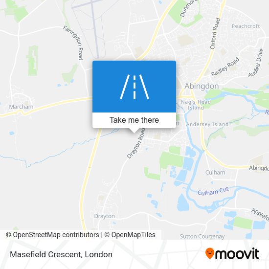 Masefield Crescent map