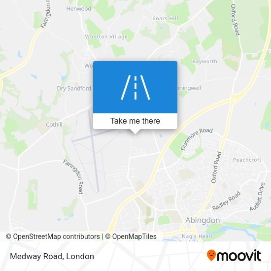 Medway Road map