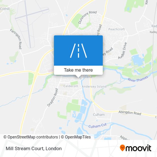 Mill Stream Court map