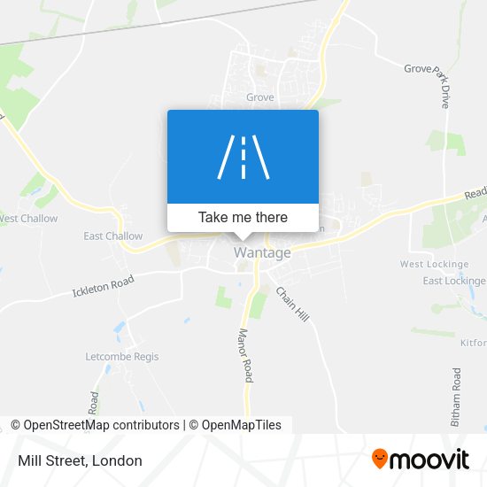 Mill Street map