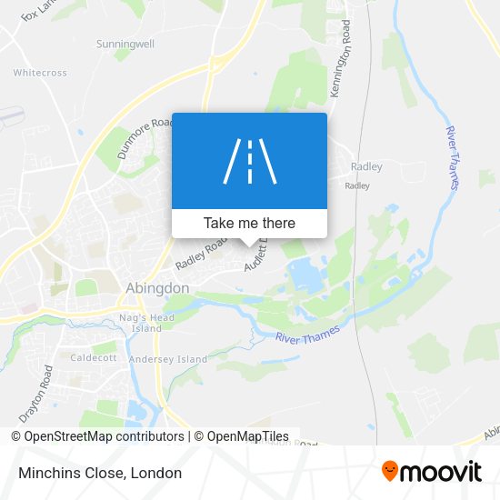 Minchins Close map