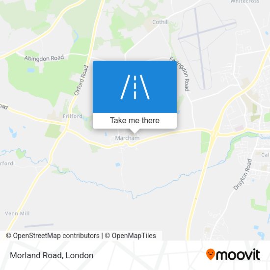 Morland Road map