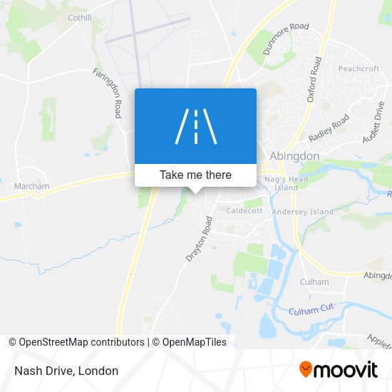 Nash Drive map