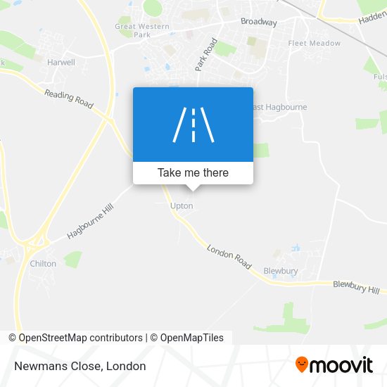 Newmans Close map